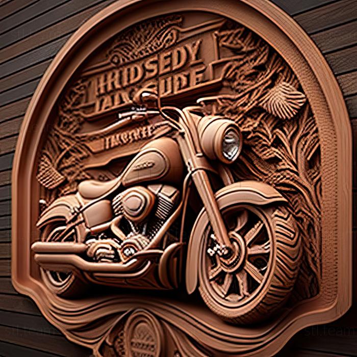 3D модель Harley Davidson Street (STL)